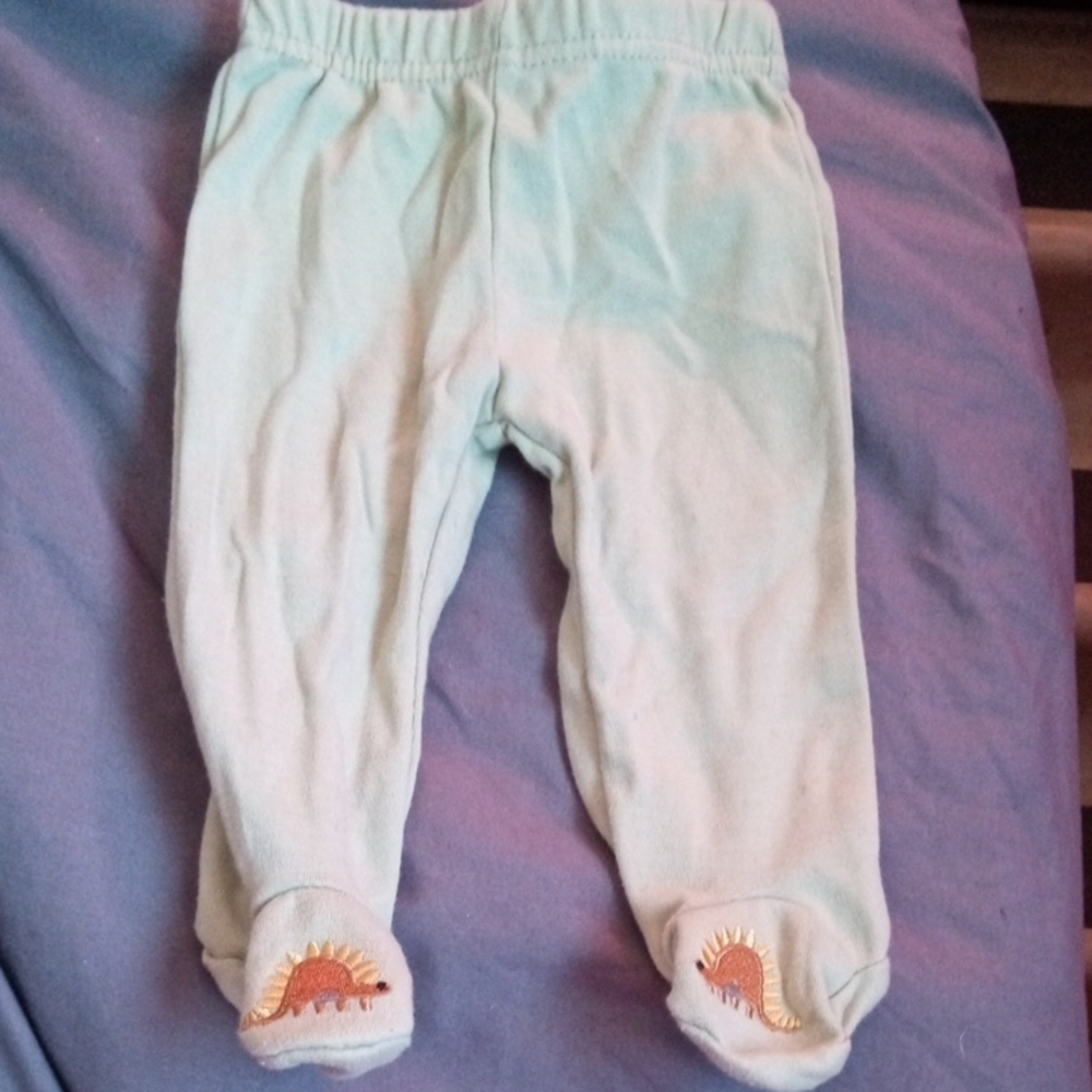 Baby Dinosaur Footed Pants